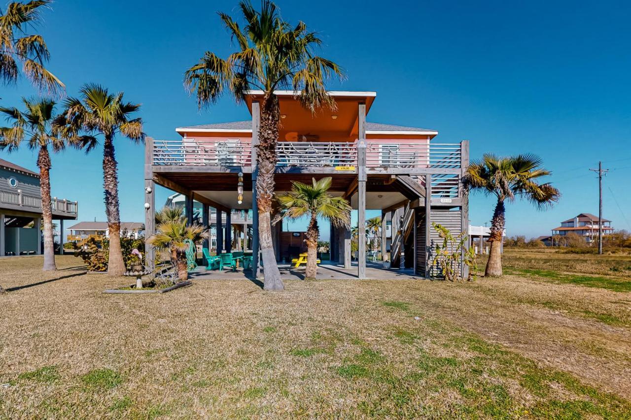 4 Palms Villa Bolivar Peninsula Bagian luar foto