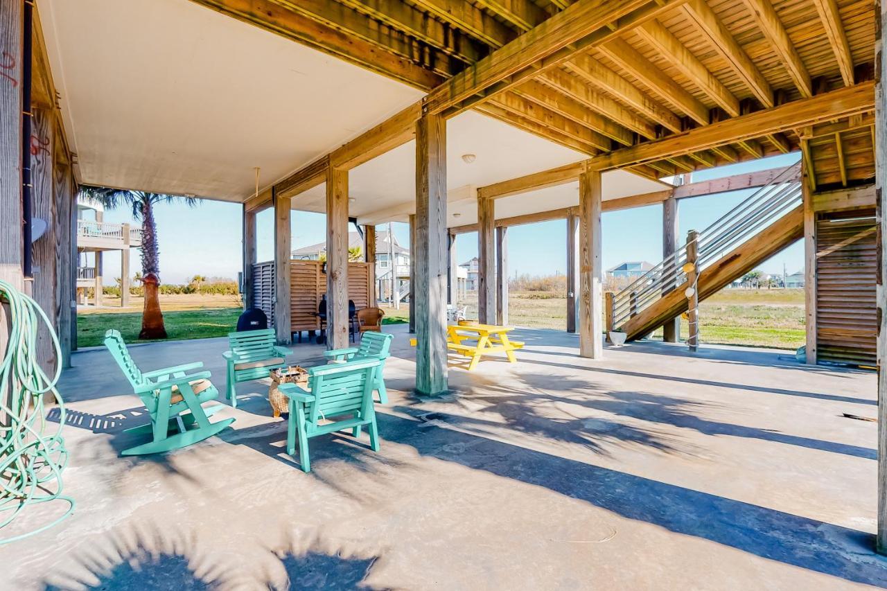 4 Palms Villa Bolivar Peninsula Bagian luar foto