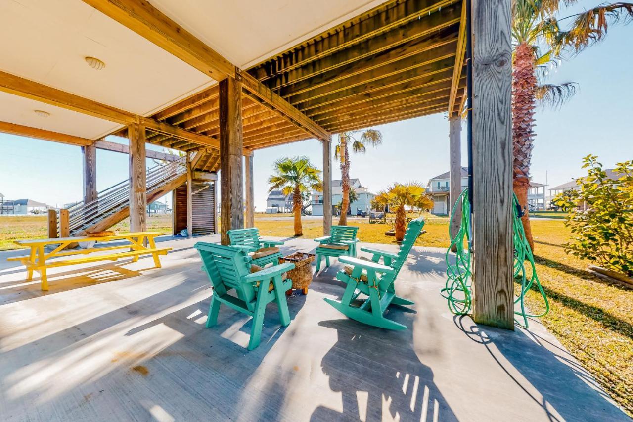 4 Palms Villa Bolivar Peninsula Bagian luar foto